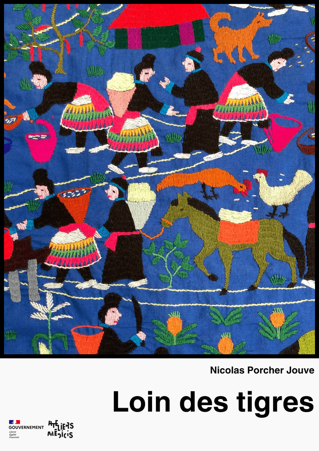 Affiche - Loin des tigres - conte diasporique